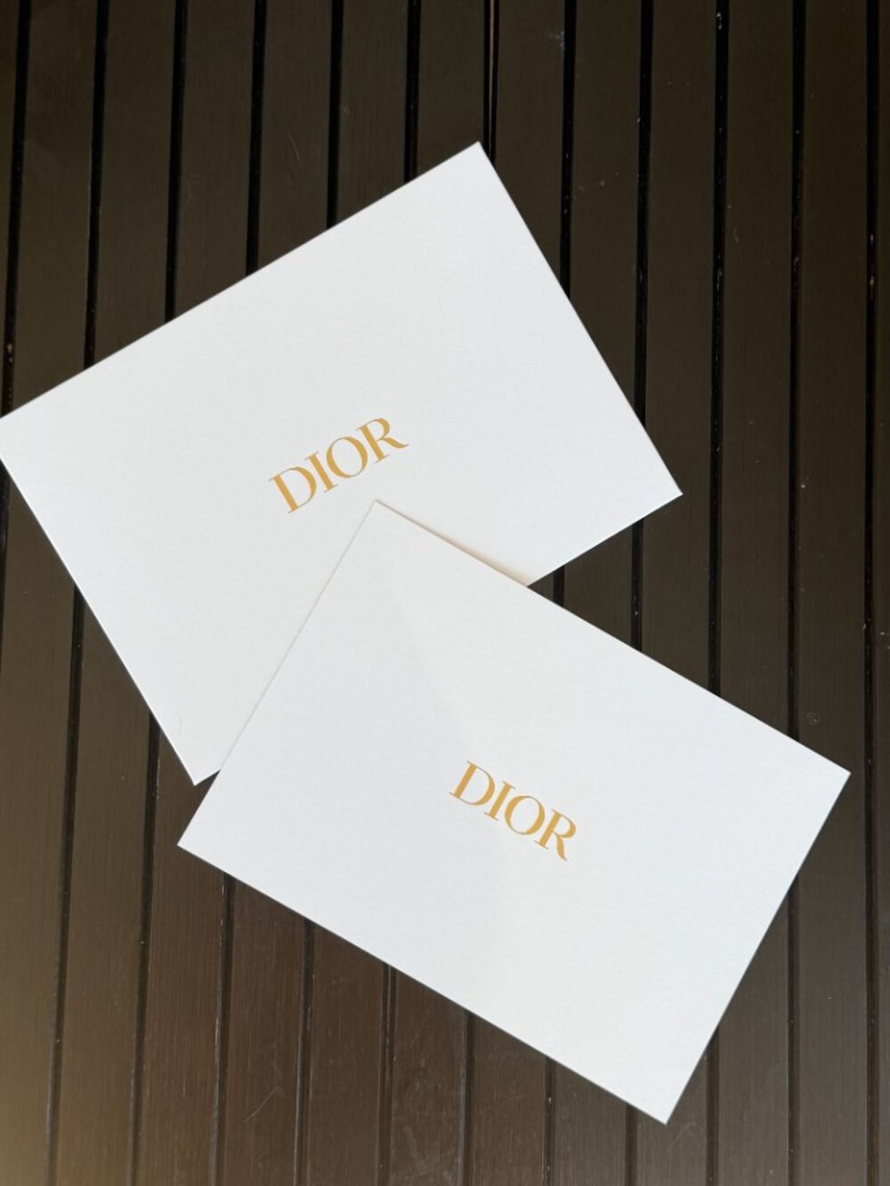 Dior Gift Packaging Complete Set - Pouch, Bag, Box & Embossed Envelope - Picture 5 of 10